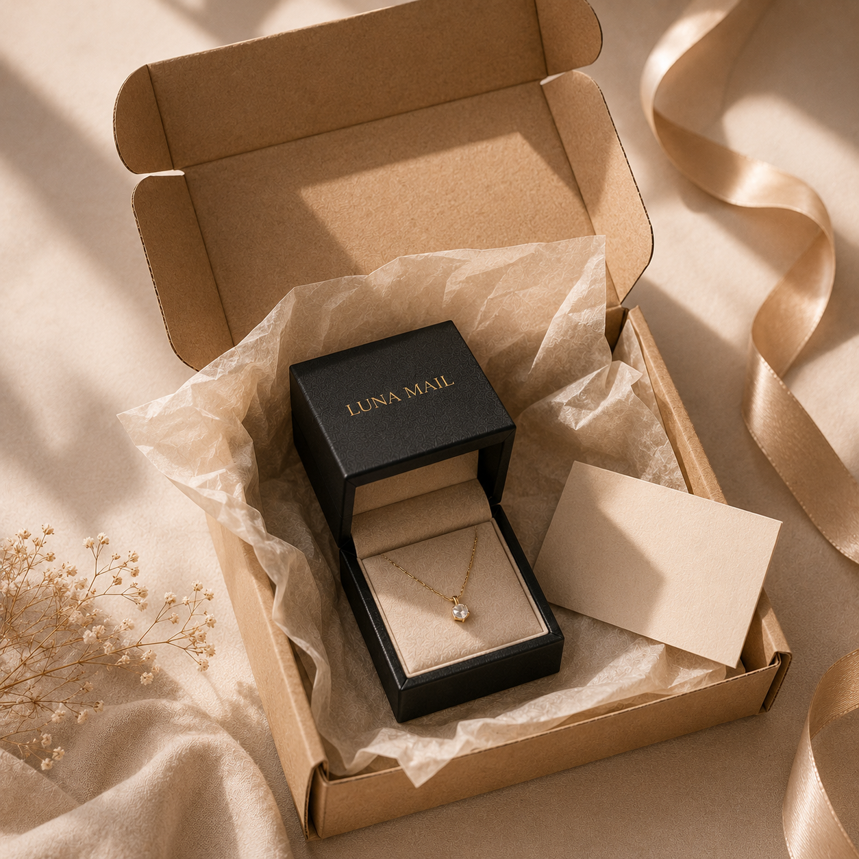 Custom jewelry boxes packed for subscription and e-commerce shipping