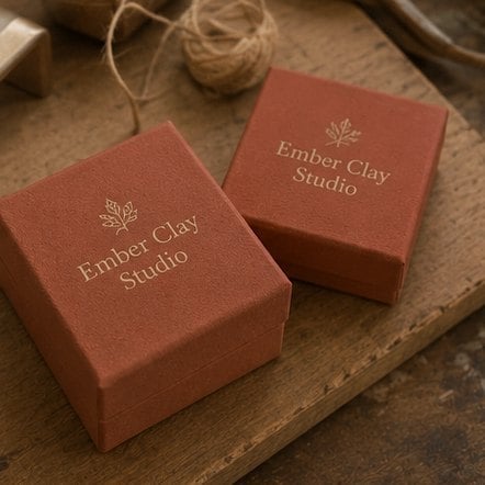 Customized jewelry boxes for artisans and handmade sellers