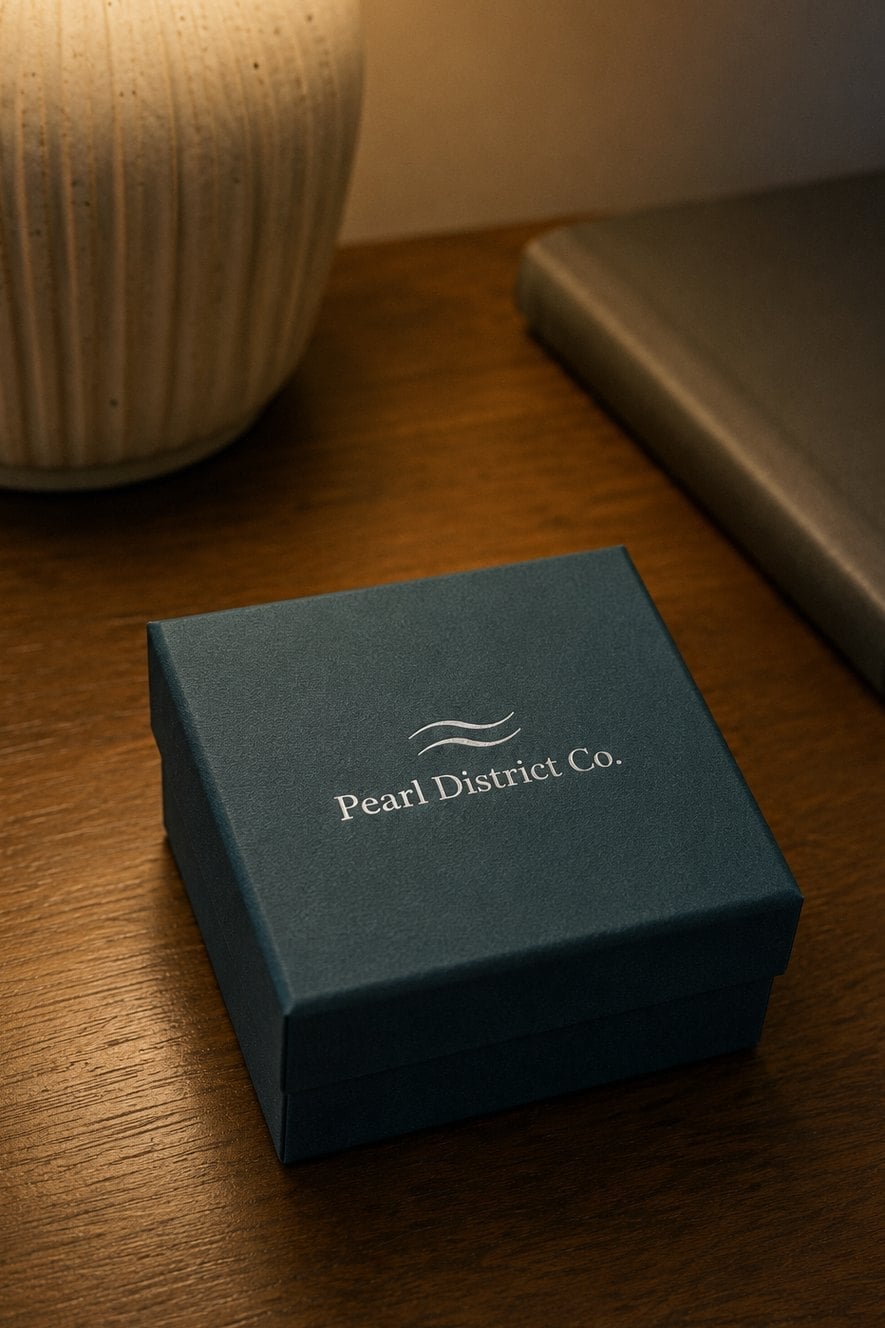 Jewelry boxes with logo — customer photo